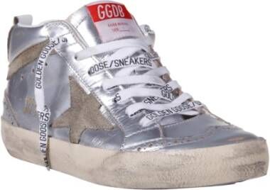 Golden Goose Sneakers met gelamineerd bovenwerk en ster- en golfdesign Grijs Dames