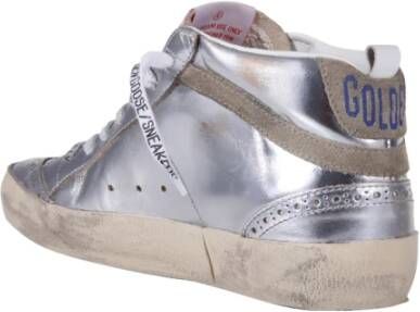 Golden Goose Sneakers met gelamineerd bovenwerk en ster- en golfdesign Grijs Dames