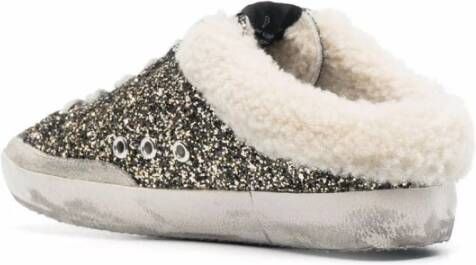 Golden Goose Glamour Glitter Sneakers Grijs Dames