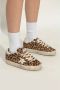 Golden Goose Bruine Leren Sneakers met Sterpatroon Brown Dames - Thumbnail 3