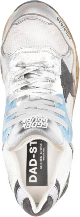 Golden Goose Sneakers met mesh-panel en logo-print