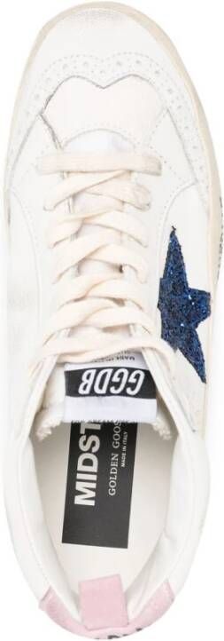 Golden Goose Sneakers met pailletten en distressed effect