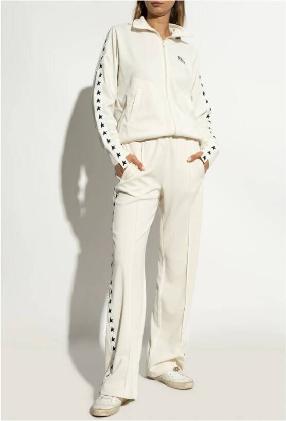 Golden Goose Sneakers Mid Star Classic White Dames