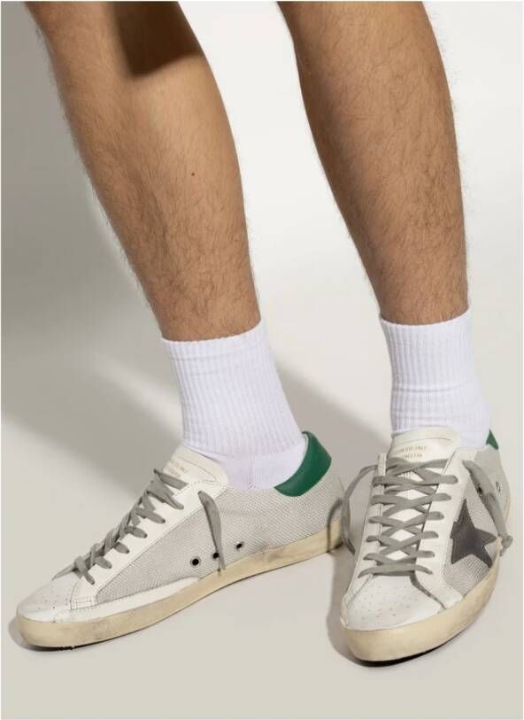 Golden Goose Super-Star Classic With List Sneakers White Heren