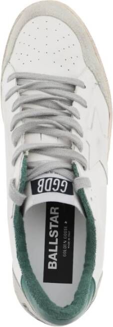 Golden Goose Sneakers van gebruikt-effect leer met contrasterende details White Heren