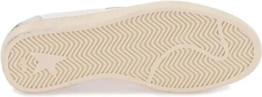 Golden Goose Sneakers van gebruikt-effect leer met contrasterende details White Heren