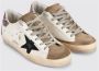Golden Goose Glitter Ster Hak Leren Sneakers White Dames - Thumbnail 2