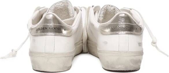 Golden Goose Witte Vetersluiting Sneakers White Dames