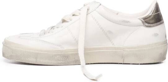 Golden Goose Witte Vetersluiting Sneakers White Dames