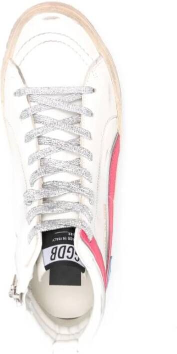 Golden Goose Witte Casual Slide Sneakers Multicolor Dames