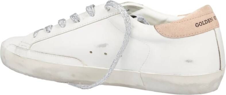 Golden Goose Witte Sneakers met Sterdetail White Dames