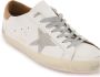 Golden Goose Super Star Baskets in White and Camel Leather Wit Heren - Thumbnail 14