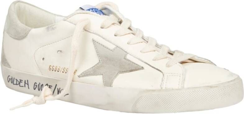 Golden Goose Witte Sneakers Super Star Model Vintage White Heren