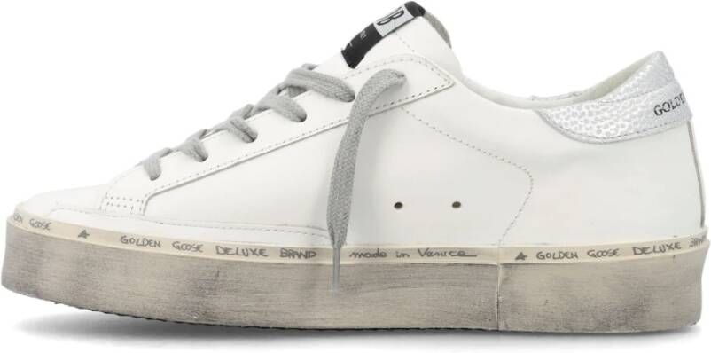 Golden Goose Contrasterende Veterschoenen Hi Star Sneakers White Dames - Foto 4