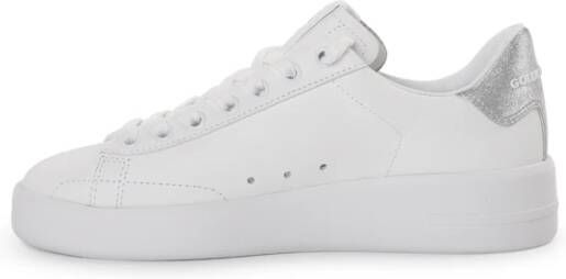 Golden Goose Witte Leren Sneakers met Elegante Sterdetail Wit Dames