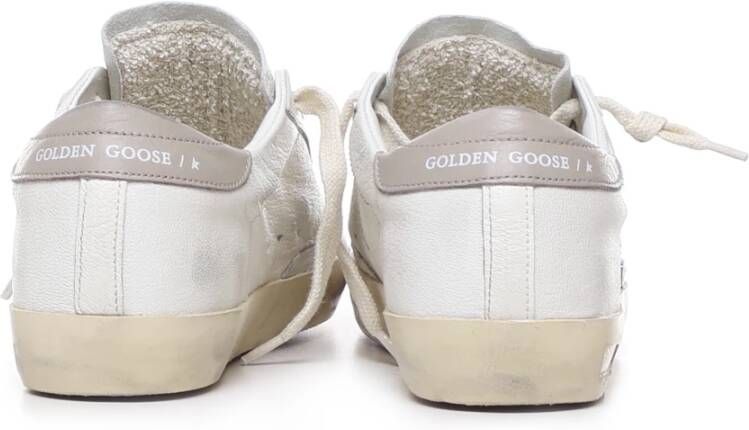 Golden Goose Stijlvolle Dames Sneakers van Katoenmix Wit Dames