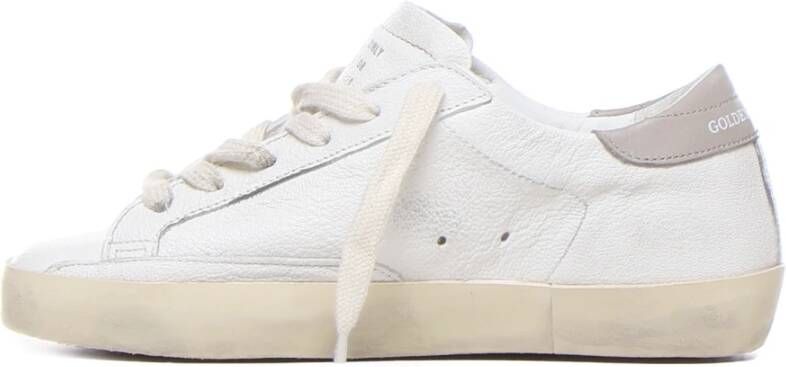 Golden Goose Stijlvolle Dames Sneakers van Katoenmix Wit Dames