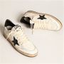 Golden Goose Witte Leren Sneakers met Vintage Afwerking White Dames - Thumbnail 3