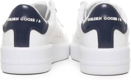 Golden Goose Witte Sneakers met Katoenmix Wit Dames
