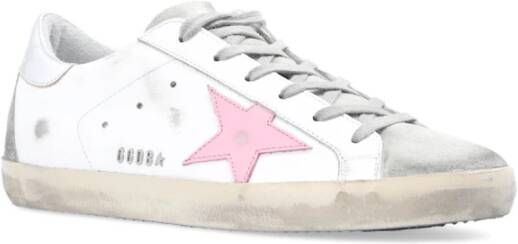 Golden Goose Stijlvolle Leren Sneakers Wit Dames