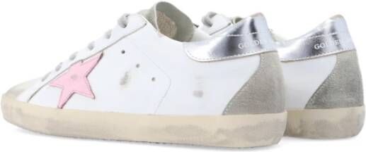 Golden Goose Stijlvolle Leren Sneakers Wit Dames