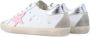 Golden Goose Super-Star Sneakers Vintage Leer Bleekroze Ster White Dames - Thumbnail 5