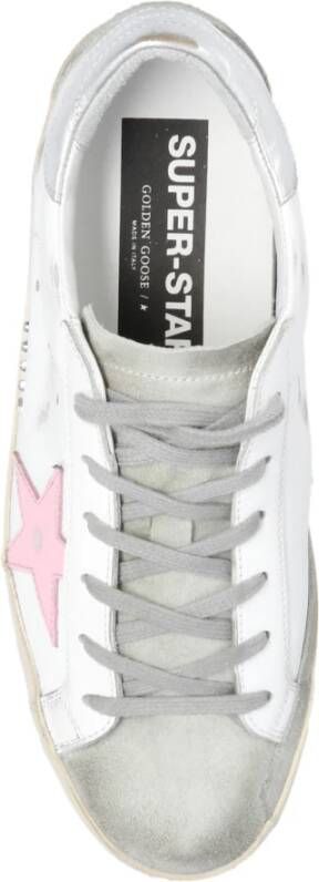 Golden Goose Stijlvolle Leren Sneakers Wit Dames
