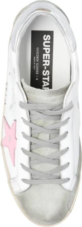 Golden Goose Stijlvolle Leren Sneakers Wit Dames