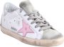 Golden Goose Super-Star Sneakers Vintage Leer Bleekroze Ster White Dames - Thumbnail 14