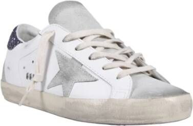 Golden Goose Super-Star Leren Sneakers Wit Dames