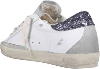 Golden Goose Super-Star Leren Sneakers Wit Dames