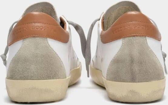 Golden Goose Multi-gekleurde Super-Star Sneakers Leer Wit Dames