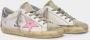 Golden Goose Super-Star Sneakers Vintage Leer Bleekroze Ster White Dames - Thumbnail 8