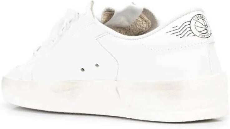 Golden Goose Witte Sneakers met Stijlvolle Touch Wit Heren