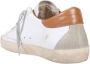 Golden Goose Super Star Baskets in White and Camel Leather Wit Heren - Thumbnail 5