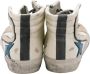 Golden Goose Witte Marmer Blauwe Slide Sneaker White Heren - Thumbnail 6