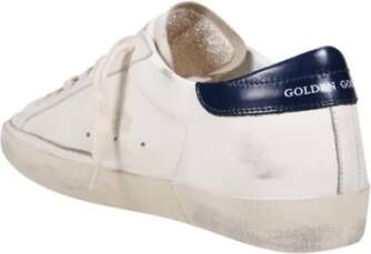 Golden Goose Glanzende leren sterrensneakers Wit Heren