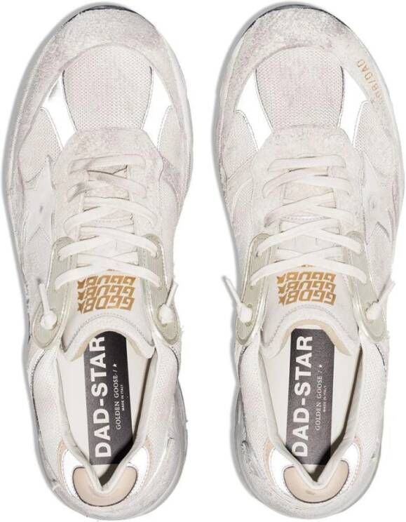 Golden Goose Stijlvolle witte sneakers voor heren Wit Heren