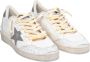 Golden Goose Vintage Leren Ballstar Sneakers White Heren - Thumbnail 2