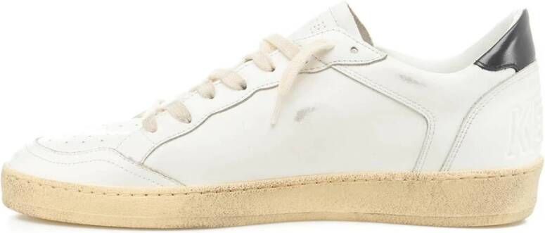 Golden Goose Witte Leren Sneakers voor Heren Wit Heren