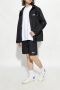 Golden Goose Heren Lichtblauwe Lamsskin Jas met Witte Mouwen Wit Heren - Thumbnail 9