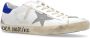 Golden Goose Heren Lichtblauwe Lamsskin Jas met Witte Mouwen Wit Heren - Thumbnail 10