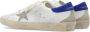 Golden Goose Witte Leren Superstar Sneakers met Groene Hak White Heren - Thumbnail 11