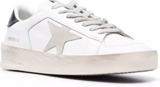 Golden Goose Lichte witte sneakers voor heren Wit Heren