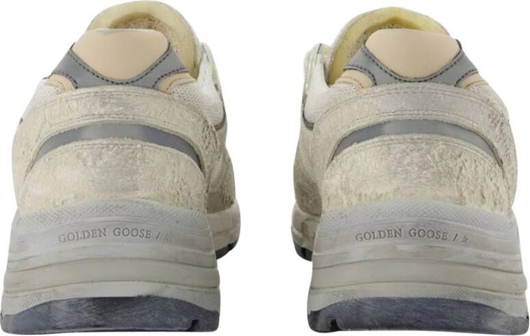 Golden Goose Hardloopschoenen in Multikleurig Leer Wit Heren