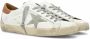 Golden Goose Super Star Baskets in White and Camel Leather Wit Heren - Thumbnail 11