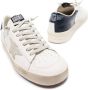 Golden Goose Verbeter je sneaker game met 10220 White Ice Black Stardan Leren Bovenwerk Suède Ster Glanzende Leren Hak Sneakers White Heren - Thumbnail 7