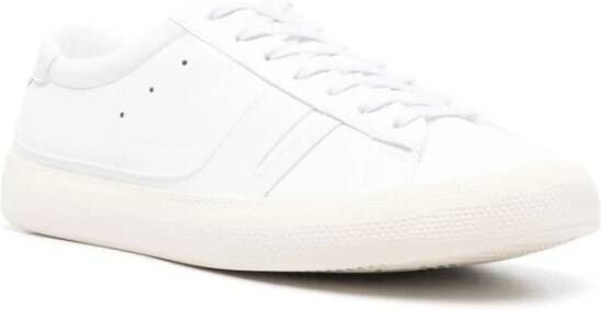Golden Goose Witte Panelled Low-Top Sneakers Wit Unisex