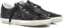 Golden Goose Super-Star Nappa Bovenwerk Suède Neus en Sterren Glitter Hak Black Dames - Thumbnail 15