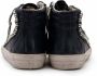Golden Goose Low-Top Sneakers Black Leather Sneakers With Metal Studs in zwart - Thumbnail 8